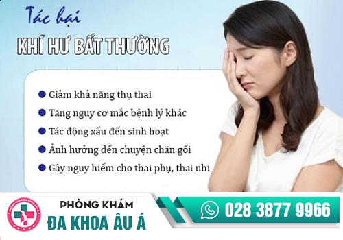 TÁC HẠI CỦA BỆNH KHÍ HƯ BẤT THƯỜNG KHI KHÔNG ĐƯỢC ĐIỀU TRỊ